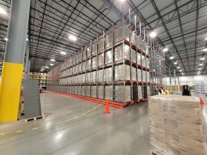 Maximizing warehouse capacity with Radioshuttle high density storage 