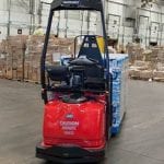 Courier automated forklifts