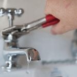 Emergency repair on faucet