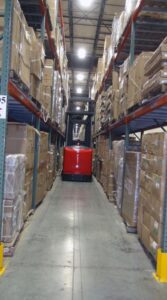 Raymond very narrow aisle forklift