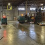 Warehouse industrial flooring