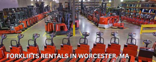 Forklift rentals in Worcester MA